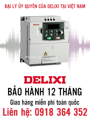CDI-E102G0R75T4B - Biến tần ba pha 380V - 50 / 60Hz - Biến tần công nghiệp - Delixi Việt Nam