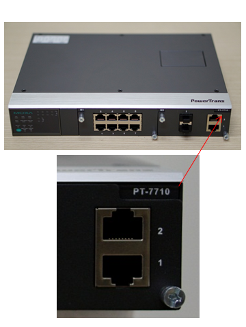 PT7710-F-LV Switch 61850 điện lực dạng Rackmount