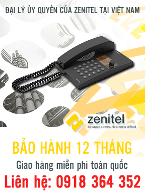 4000200700 - P-6223 - Console Telephone - Điện thoại để bàn - Zenitel Việt Nam