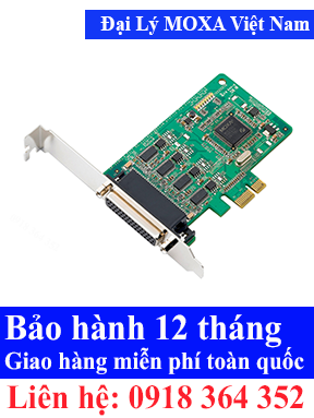 Card PCI chuyển đổi tín hiệu serial Model: CP-114EL-DB25M Moxa Việt Nam, Moxa ViệtNam