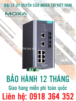 PT-510-MM-SC-HV: Switch điện lực giá tốt, Đại lý Moxa Việt Nam