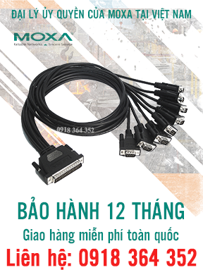 CBL-M62M9x8-100: Cáp PCI Moxa giá rẻ, Đại Lý Moxa Việt Nam