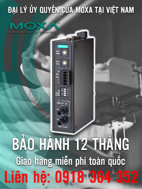 ICF-1150I-S-ST - Bộ chuyển đổi tín hiệu RS232/RS485/RS422 sang quang - Đầu nối ST - Cách ly 2 kV - Nhiệt độ hoạt động 0 đến 60 ° C - Moxa Việt Nam