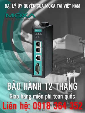 MGate 5103 - Bộ chuyển đổi 1 cổng Modbus RTU/ASCII/TCP/EtherNet/IP sang PROFINET Gateway - Nhiệt độ hoạt động từ 0 đến 60 ° C - Moxa Việt Nam