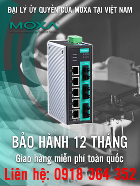 EDS-408A-3M-ST - Bộ chuyển mạch Ethernet có quản lý với 5 cổng 10 / 100BaseT (X) - 3 cổng đa chế độ 100BaseFX với đầu nối ST - Nhiệt độ hoạt động từ 0 đến 60 ° C - Moxa Việt Nam