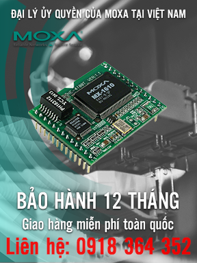 NE-4100T - Mô-đun cho các thiết bị TTL - Hỗ trợ 10 / 100BaseT (x) với gói DIL - Moxa Việt Nam