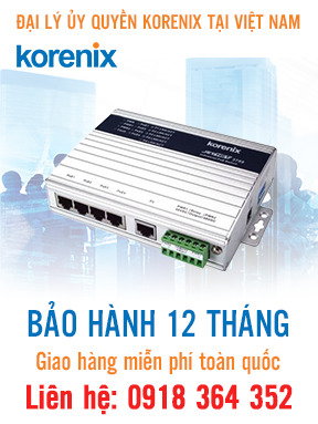 JetNet 3705 - Bộ chuyển mạch Ethernet 5 cổng - Korenix Việt Nam