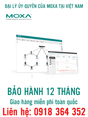 MXview Series - Phần mềm giám sát trạng tháng nút mạng có dây và không dây - Moxa Việt Nam