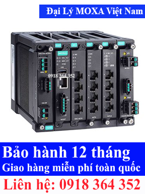 Thiết bị chuyển mạch Switch công nghiệp 12 cổng Gigabit  Model: MDS-G4012 Moxa Việt Nam