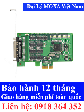 Card PCI chuyển đổi tín hiệu serial Model: CP-168EL-A w/o Cable Moxa Việt Nam, Moxa ViệtNam