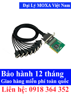 Card PCI chuyển đổi tín hiệu serial Model: CP-168U Moxa Việt Nam, Moxa ViệtNam