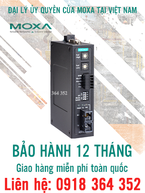 ICF-1150-S-SC - Bộ chuyển đổi tín hiệu RS232/RS485/RS422 sang quang - Moxa Việt Nam