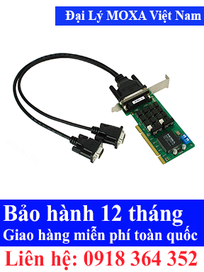 Card PCI chuyển đổi tín hiệu serial Model: CP-132UL-DB9M Moxa Việt Nam, Moxa ViệtNam