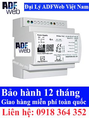 Thiết bị chuyển đổi giao thức  BACnet Ethernet / M-Bus - Converter Model: HD67056-B2-40 ADFWeb Việt Nam