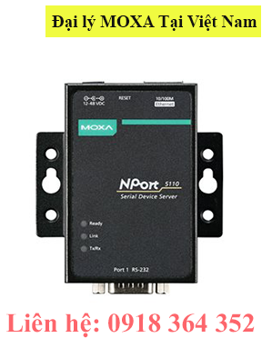 NPort 5110 Bộ chuyển đổi 1 cổng RS232 sang Ethernet 