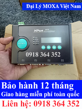 NPort 5410 Bộ chuyển đổi 4 cổng RS232 sang Ethernet Moxa Việt Nam Moxa Vietnam
