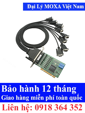 Card PCI chuyển đổi tín hiệu serial Model: CP-138U Moxa Việt Nam, Moxa ViệtNam