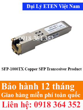 Model : MG-LTX (1000), SFP-1000TX Copper SFP Transceiver Product Eten Việt Nam Eten VietNam