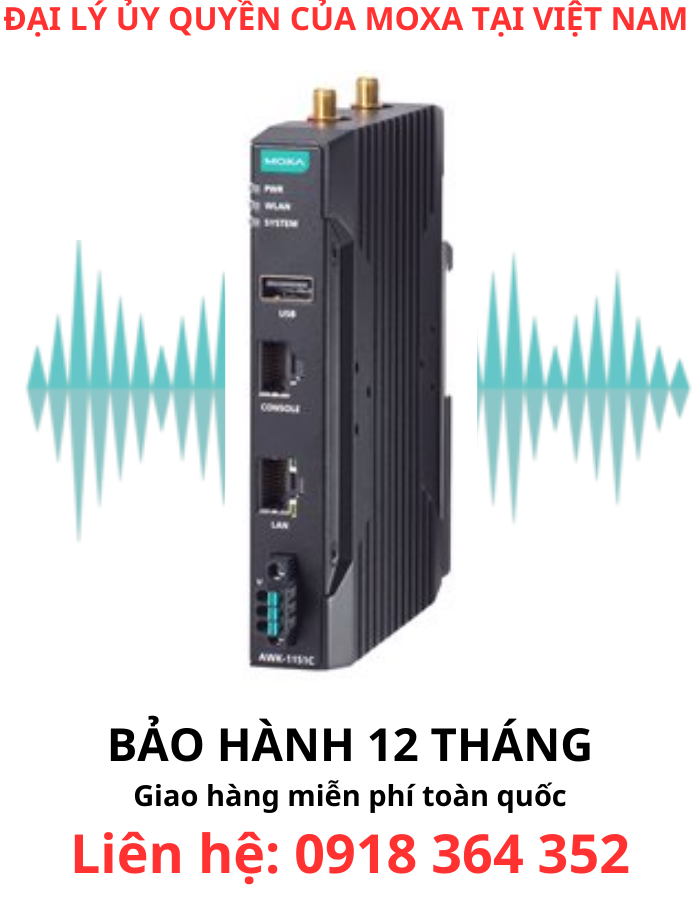 AWK-1151C-UN, Bộ Wireless Công Nghiệp Moxa Việt Nam