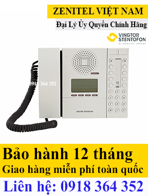 IPDMH-V2, IP Desk Master with Handset V2 - Điện thoại IP Phone - Model : 1008401000 Zenitel Việt Nam