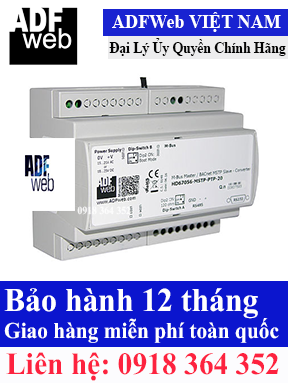 Thiết bị chuyển đổi giao thức BACnet Ethernet / M-Bus - Converter Model: HD67056-MSTP-20 ADFWeb Việt Nam
