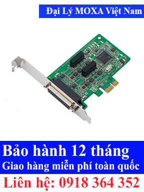 Card PCI chuyển đổi tín hiệu serial Model: CP-132EL-I-DB9M Moxa Việt Nam, Moxa ViệtNam