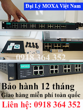 Switch IKS-G6524A, Bộ chuyển mạch 24 cổng công nghiệp Moxa Việt Nam Moxa VietNam