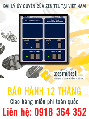 4000018412 - ITCS-2A-24VDC - Double Call Control Unit - Bộ điều khiển hệ thống cuộc gọi - Zenitel Việt Nam