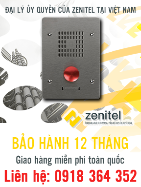 1008051000 - IP Vandal Resistant Substation - Điện thoại IP công nghiệp - Zenitel Việt Nam