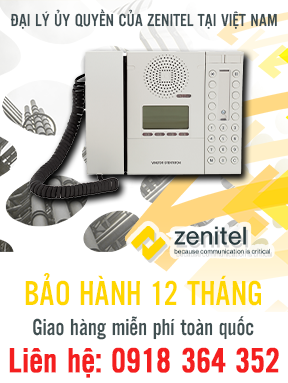 1008401000 - IPDMH-V2 - IP Desk Master with Handset V2 - Điện thoại IP công nghiệp - Zenitel Việt Nam