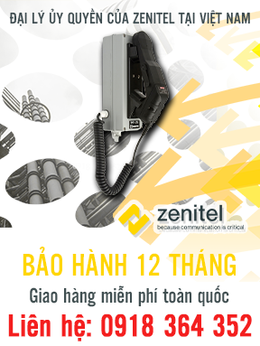 1020600700 - VMP-250 - Wall Mounted Handset Waterproof - Điện thoại IP công nghiệp - Zenitel Việt Nam