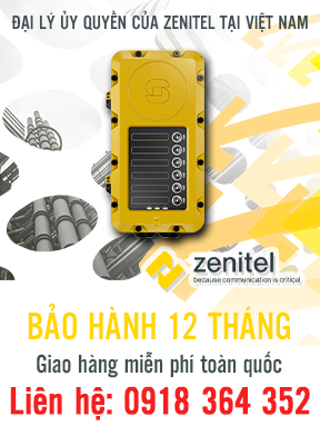 1023201206 - EAPII-6 - Exigo Industrial Access Panel, 6 Buttons  - Bảng điều khiển truy cập công nghiệp Exigo - Zenitel Việt Nam