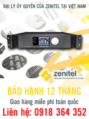 1023102400 - ENA2400-DC - Exigo Network Amplifier 2 x 400W - Bộ khuếch đại mạng Exigo 2 x 400W - Zenitel Việt Nam