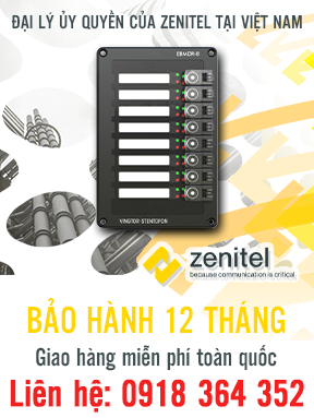 1023253008 - EBMDR-8 - Exigo Button Expansion Module 8 Buttons - Mô-đun mở rộng Exigo 8 nút - Zenitel Việt Nam