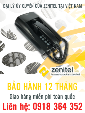 4000016759 - P-5111H - Telephone for Headset - Điện thoại dùng cho tai nghe - Zenitel Việt Nam