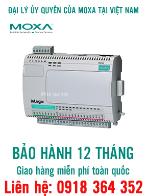 ioLogik E2210: Bộ IO công nghiệp 1 cổng Ethernet giá rẻ, Đại Lý Moxa Việt Nam