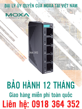 EDS-2005-ELP: Switch chuyển mạch công nghiệp 5 cổng giá rẻ, Đại lý Moxa Việt Nam