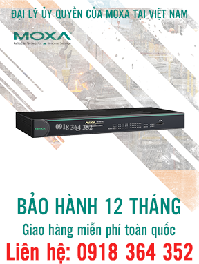MGate MB3660I-16-2AC: Bộ chuyển đổi giao thức 16 cổng Modbus RTU(RS232/485/422) sang Modbus TCP giá rẻ, Đại Lý Moxa Việt Nam
