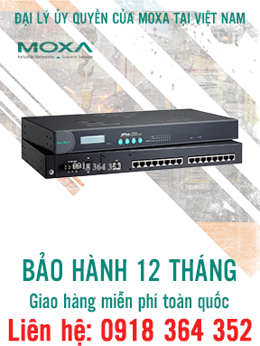 Nport 5650-8: Bộ chuyển đổi 1 cổng Ethernet sang 8 cổng nối tiếp RS232/485/422, Đại lý Moxa Việt Nam