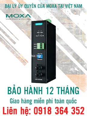 ICF-1170I-M-ST-T: Bộ chuyển đổi tín hiệu CanBus sang quang giá rẻ, Đại Lý Moxa Việt Nam