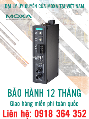 ICF-1150I-M-ST-T: Bộ chuyển đổi cổng nối tiếp RS232/485/422 sang quang giá rẻ, Đại lý Moxa Việt Nam