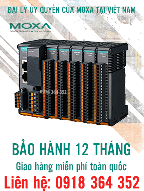 Iothinx 4510: Bộ IO công nghiệp 2 cổng mạng giá tốt nhất, Đại Lý Moxa Việt Nam