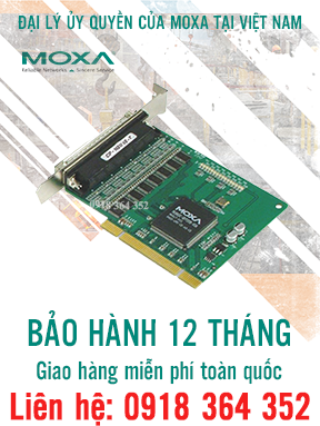 CP-168U: Card PCI Moxa giá rẻ, Đại Lý Moxa Việt Nam