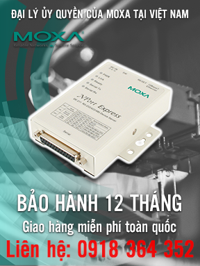 DE-211 - Bộ chuyển đổi tín hiệu serial 1 cổng RS-232/422/485 - 10 Mbps Ethernet - Moxa Việt Nam