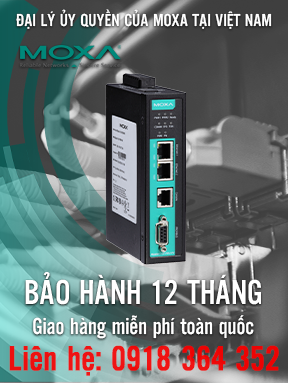 MGate 5102-PBM-PN-T - Bộ chuyển đổi Gateways 1 cổng PROFIBUS sang PROFINET - 12-48 VDC - Nhiệt độ hoạt động -40 đến 75 ° C - Moxa Việt Nam