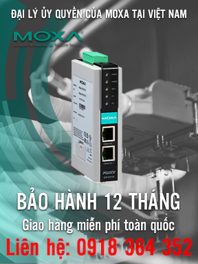 MGate EIP3270I - Bộ chuyển đổi 2 cổng EtherNet / IP sang DF1  - Cách ly 2 kV - Nhiệt độ hoạt động 0 đến 60 ° C - Moxa Việt Nam