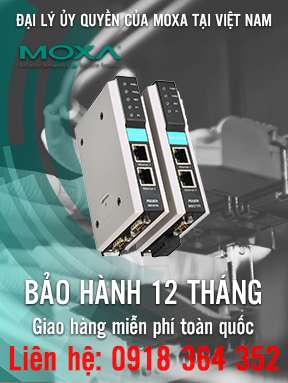 MGate MB3270 - Bộ chuyển đổi Modbus  2 cổng - Nhiệt độ hoạt động từ 0 đến 60 ° C - Moxa Việt Nam