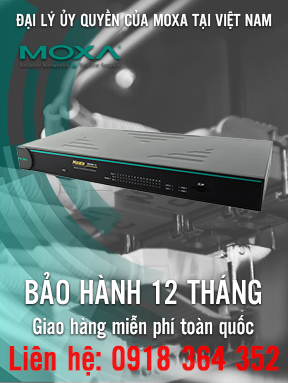 MGate MB3660-16-2AC - Bộ kết nối Modbus với mạng LAN kép - Đầu vào nguồn AC kép - 16 cổng RS-232/422/485 - Nhiệt độ hoạt động từ 0 đến 60 ° C - Moxa Việt Nam