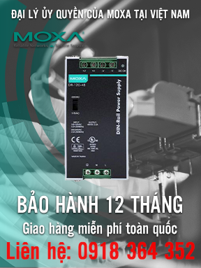 DR-120-48 - Bộ nguồn 4/48 VDC cho các sản phẩm gắn DIN-rail - Moxa Việt Nam