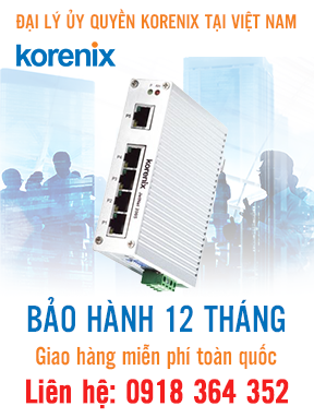 JetNet 2005 - Bộ chuyển mạch Fast Ethernet công nghiệp 5 cổng - Korenix Việt Nam